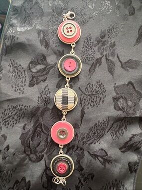 Chunky Button Bracelet